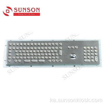 Kiosk Metal Keyboard ორიგინალი მობილური ტელეფონის მეტალის კლავიატურა